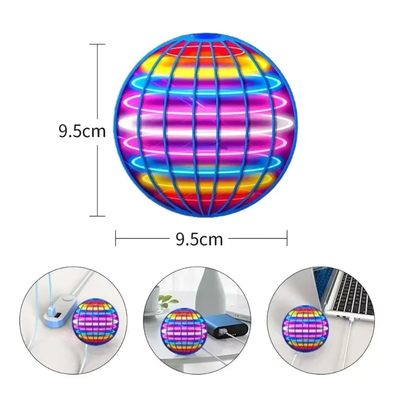 Flying Boomerang Ball