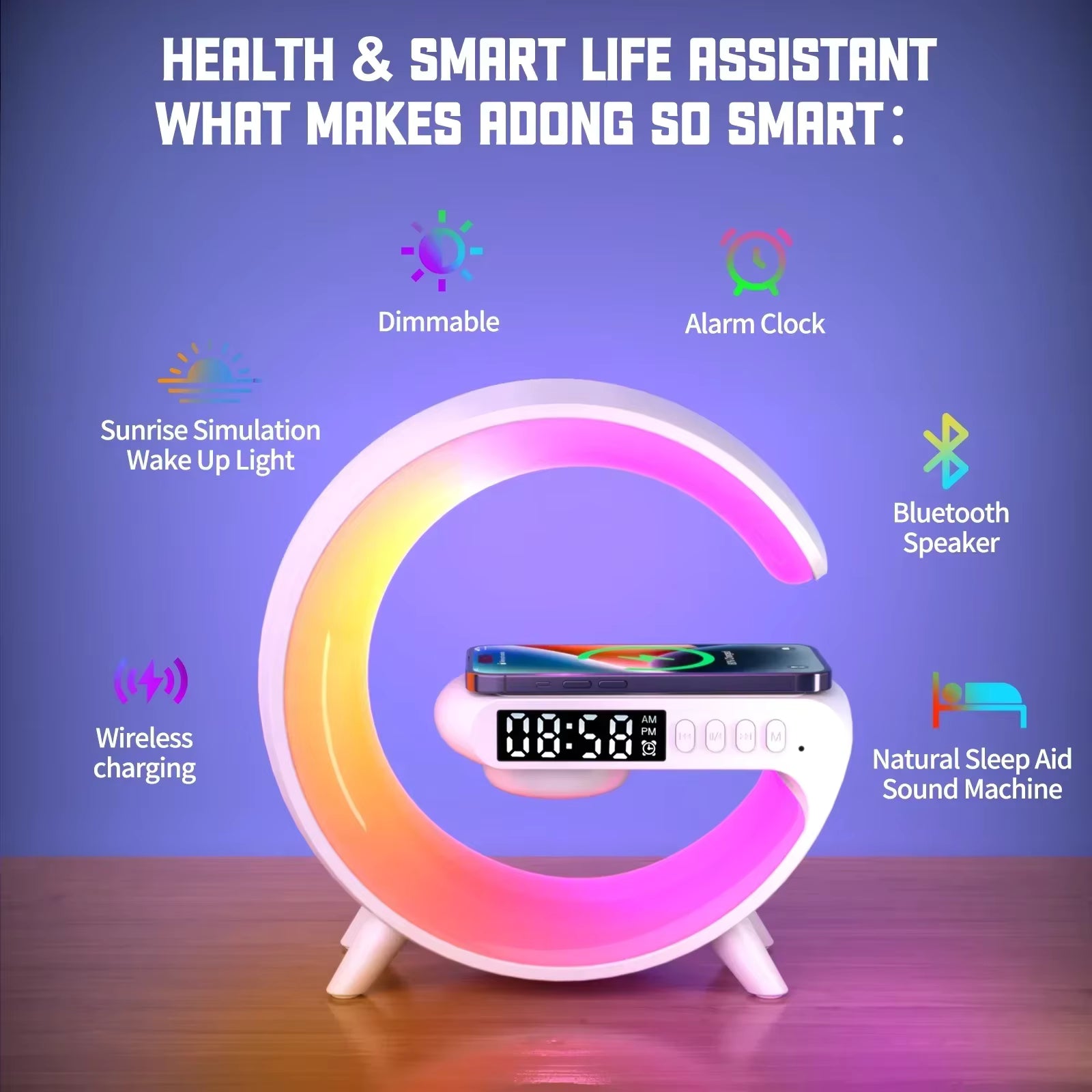 Multifunctional Charger Lamp