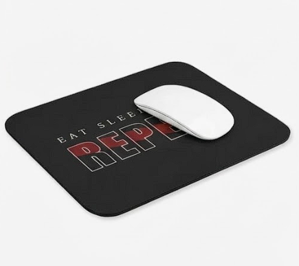 Eat Sleep Train Repeat Mousepad