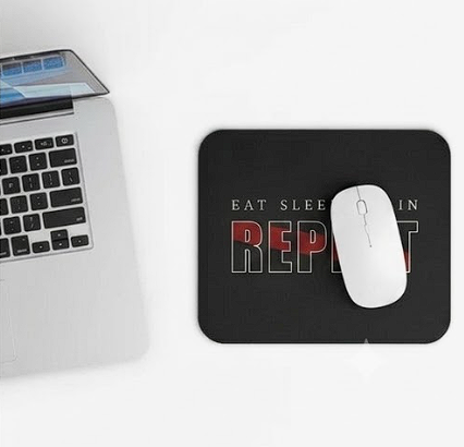 Eat Sleep Train Repeat Mousepad